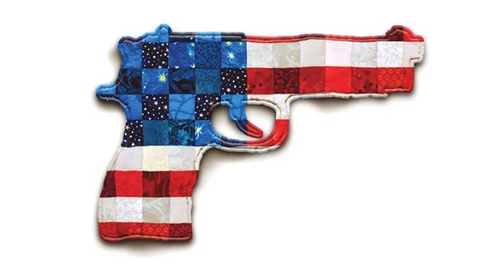 American Gun Quilt Flag