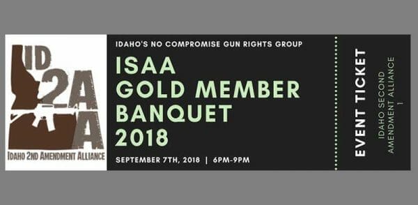 Idaho Second Amendment Alliance Announces Historic Inaugural Banquet