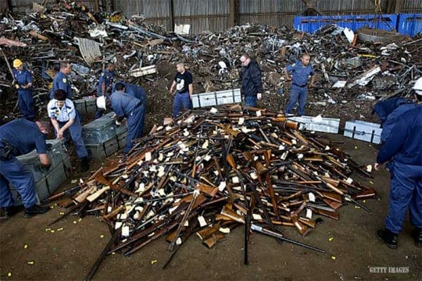 South African Gun Confiscation
