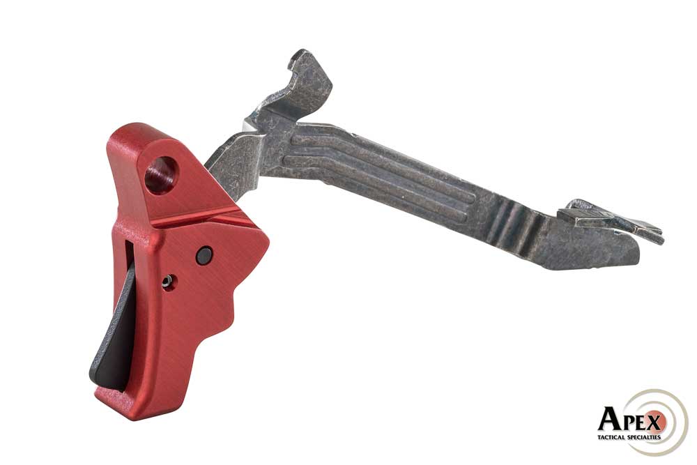 Apex Offering New Red Anodized Triggers for Gen 5 Glocks