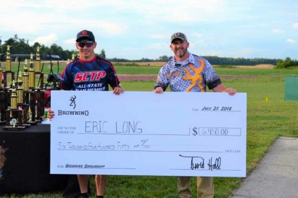 Eric Long, Jr. Wins 2018 Browning Scholarship