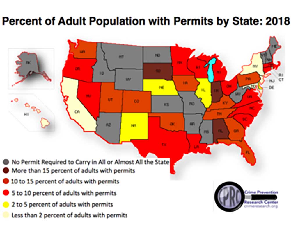 Study Finds Over 17 Million Americans with Concealed Handgun Permits