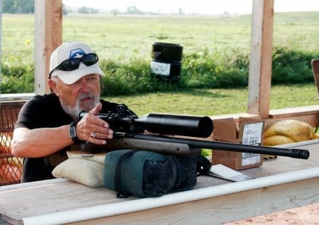 Ruger Hawkeye Long-Range Target Rifle at the Bench