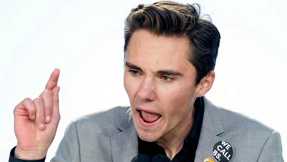 Immature Gun Banner David Hogg