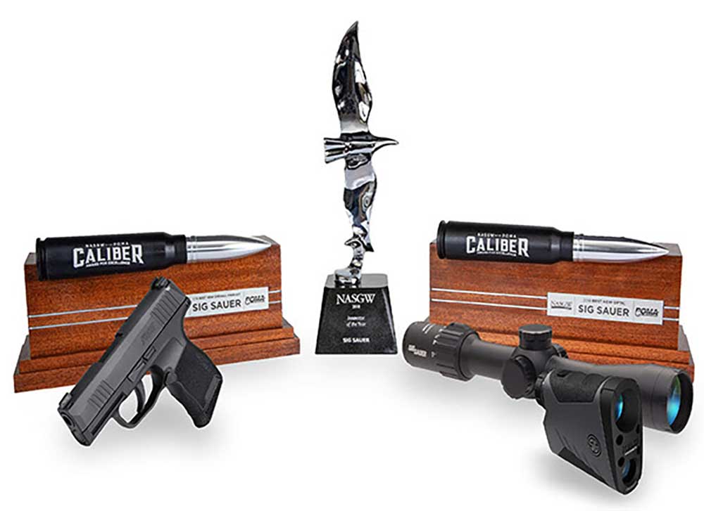 SIG SAUER Honored with Three Awards at the 2018 NASGW Expo