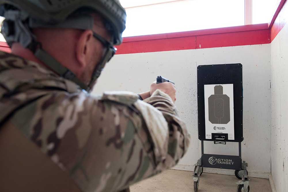 Action Target's New Bullet Trap Lifter Enhances Military & Law Enforcement Training