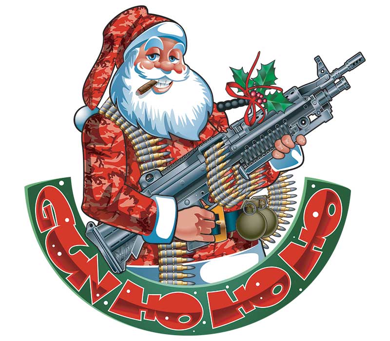 Gun Ho Santa