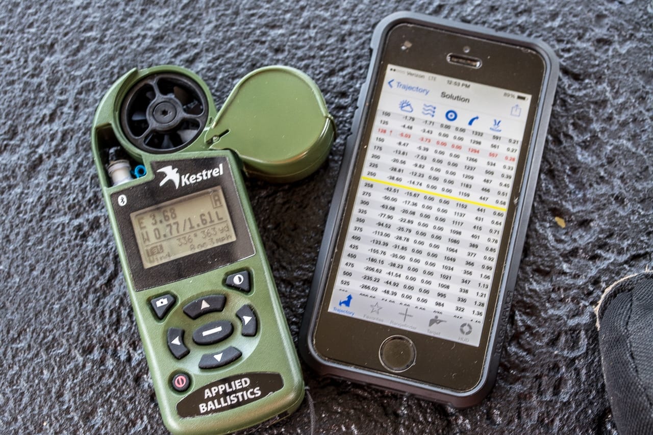 Whether you use technology like a Kestrel or manually estimate it to enter into a ballistic app, accurate data is a must. A small wind can cause big misses.
