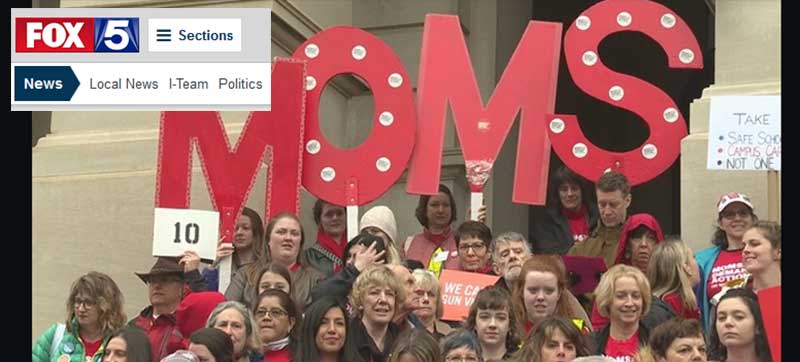 Moms Demand Action Protest Georgia Constitutional Carry