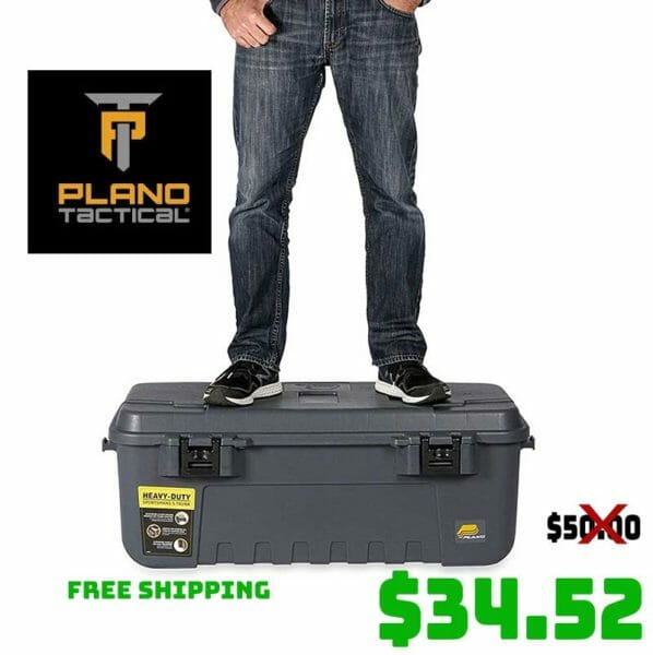 Plano Heavy-Duty Sportsman's Trunk $34.52 & FREE Shipping