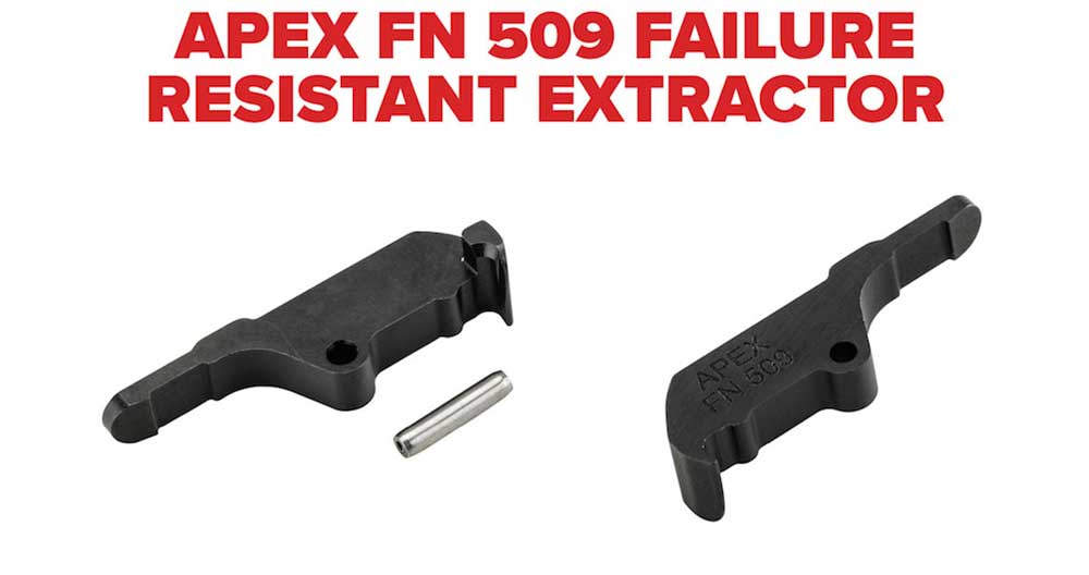 Apex Announces Failure Resistant Extractor for FN 509 Pistols