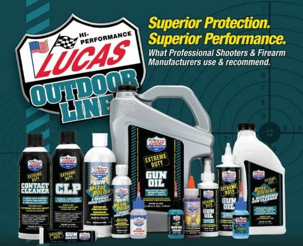 Lucas Oil Outdoor Line to Exhibit at NRAAM