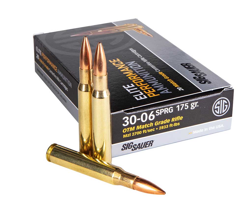 SIG SAUER 30-06 Springfield Elite Match ammunition