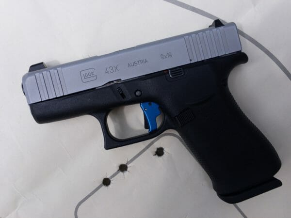 I think the new Glock 43X is perfectly sized. It's big enough to control with easy, but compact and thin enough for easy carry.