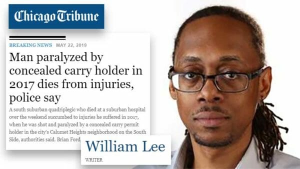 Chicago Tribune Writer William Lee