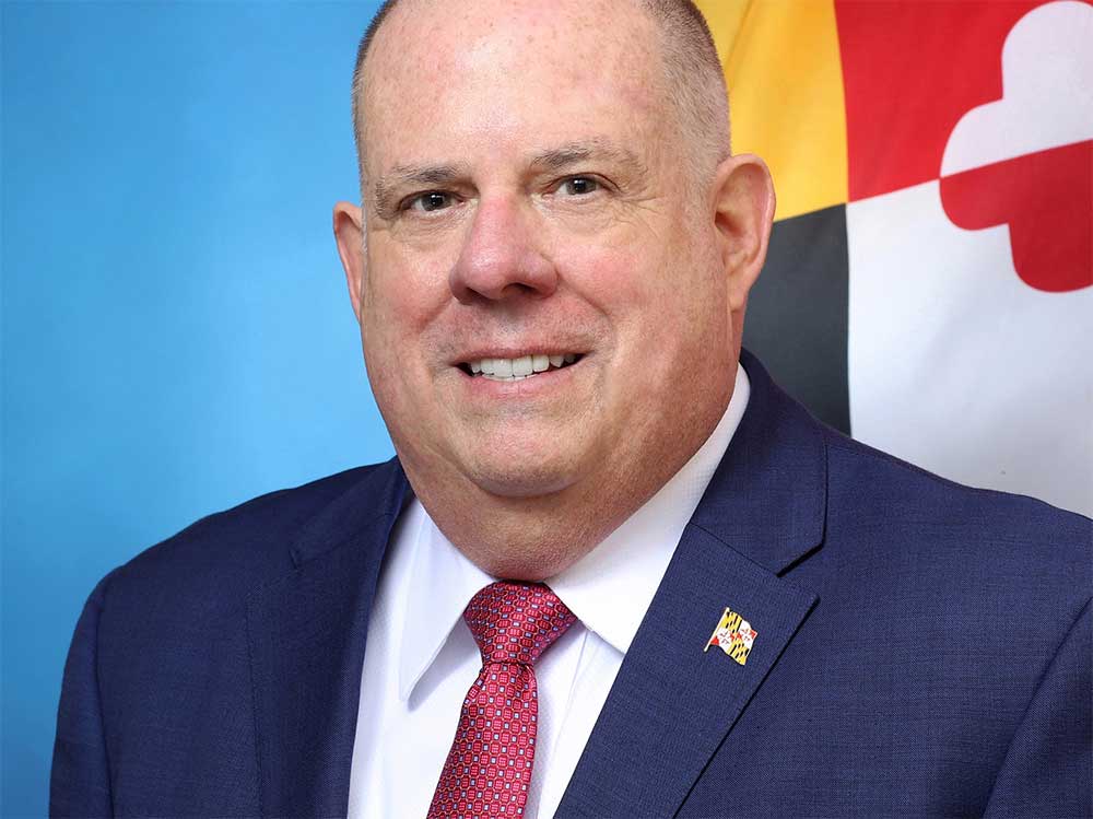 Maryland Republican Governor Larry Hogan