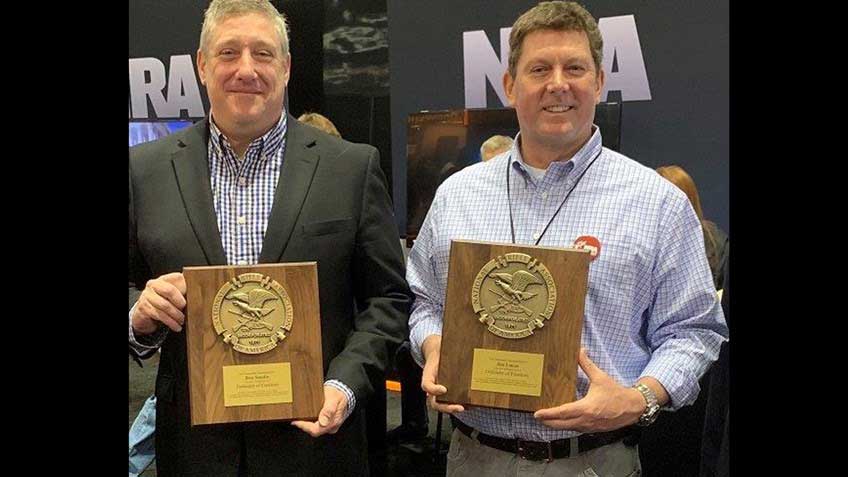 NRA Honors Indiana Representatives Lucas and Smaltz with Defender of Freedom Award