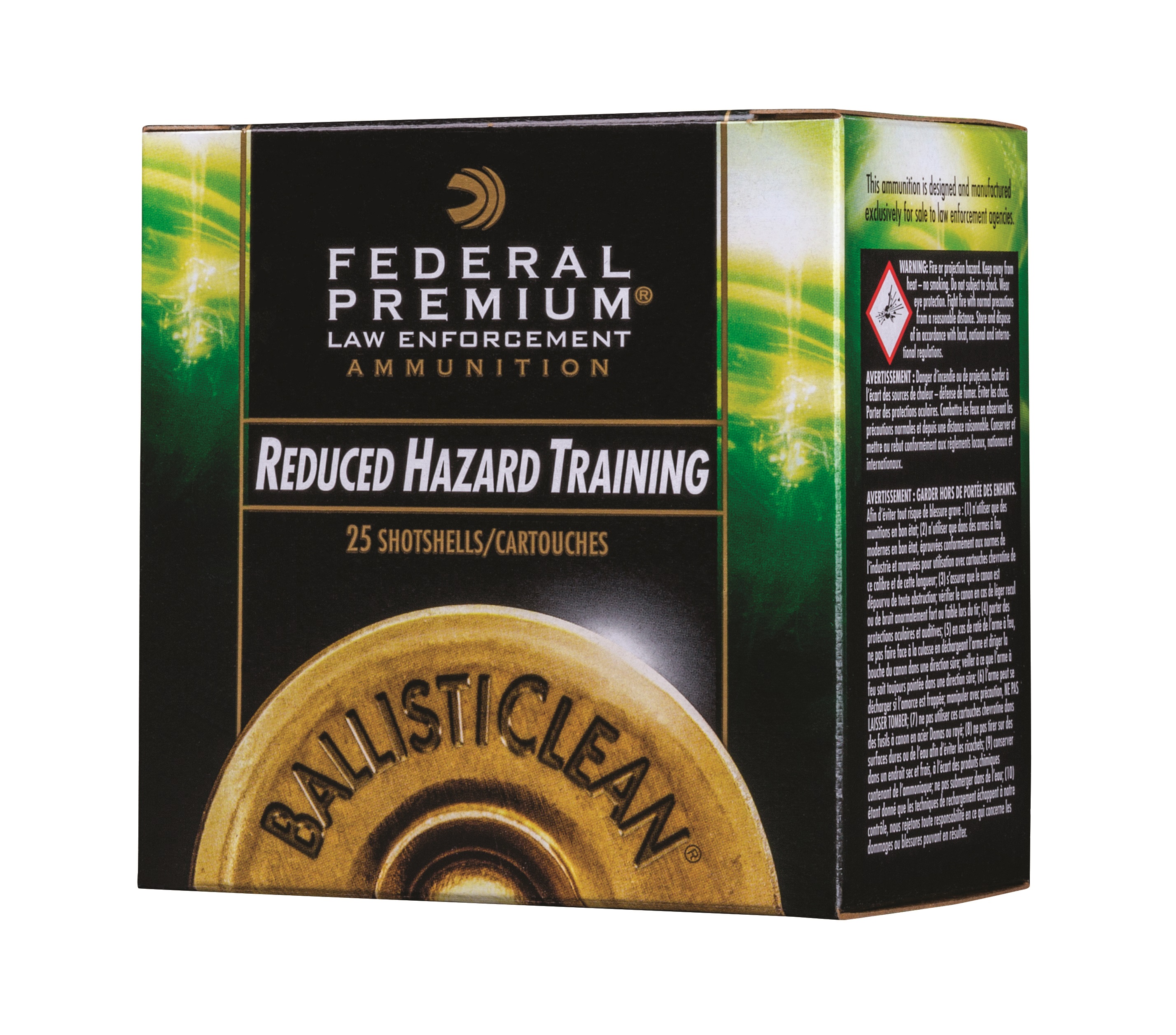 Federal Premium Law Enforcement Offers BallistiClean Frangible Slug & Buckshot