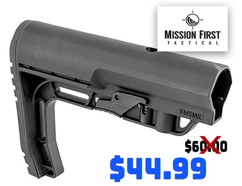 Mission First Tactical BATTLELINK Minimalist Stock Deal may2020