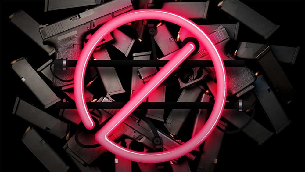 Neon Gun and Magazine Ban Circle