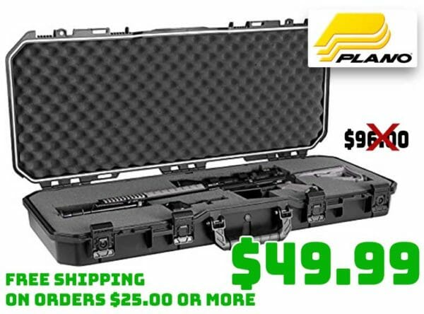 Plano All Weather2 Scoped Rifle Shotgun Gun Case Deal