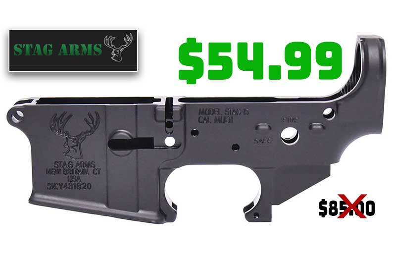 STAG Arms AR15 Stripped Lower Receiver Blem Deal