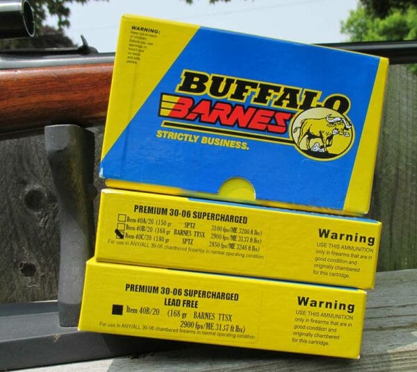 Buffalo Bore 30-06 Supercharged blyfri ammunition