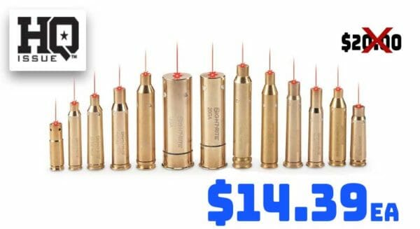 HQ ISSUE Brass Laser Boresighter for Rifle Shotgun Deal may2020