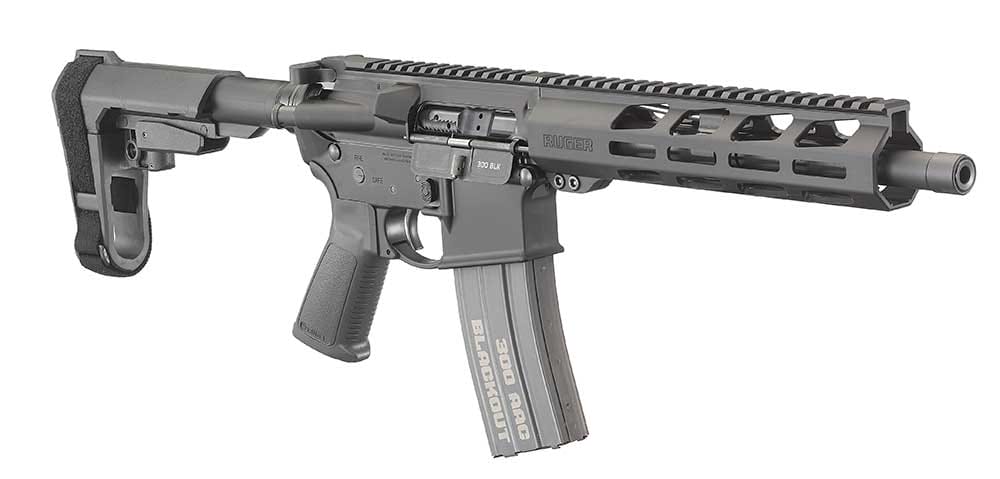 Ruger AR-556 Pistol Now in .300 Blackout