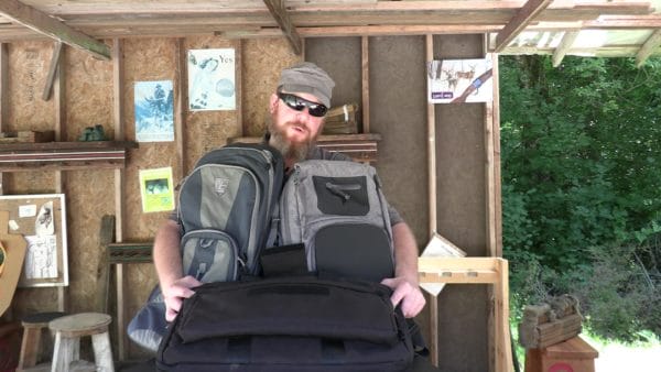 Graham Baates of GBGuns with Stealth bags from Elite Survival Systems