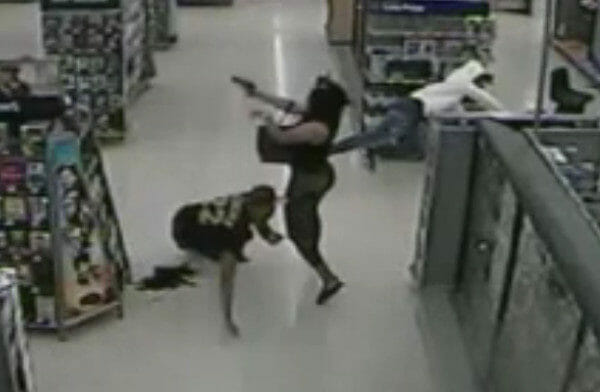 PA: Surveillance VIDEO Shows Attack, Defensive Shooting, in Walmart