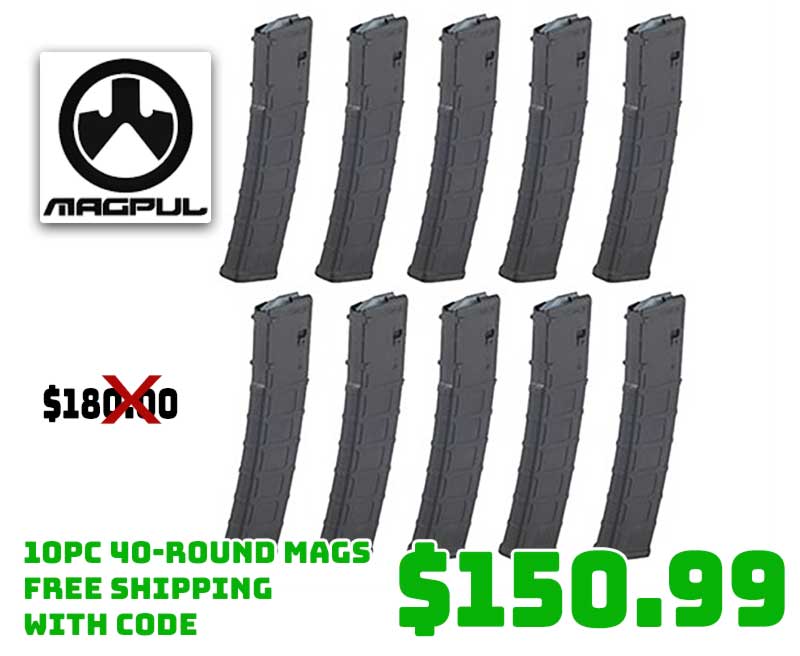 10 Magpul AR15 PMAG GEN M3 Magazine 40rd Deal