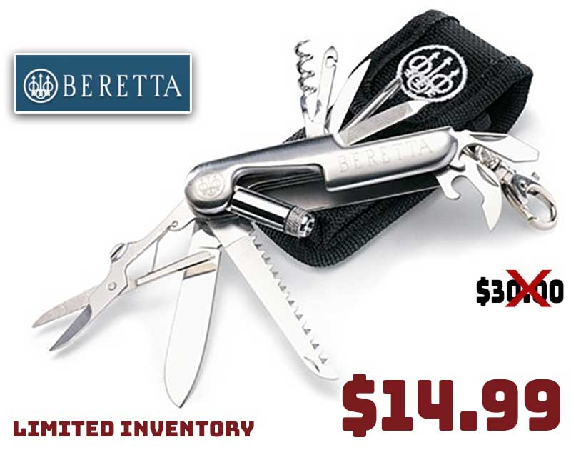 Beretta Lighted Multi-Knife Deal august2021