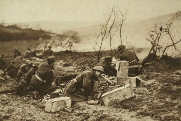 National Guard soldiers of the 165th Infantry Regiment WW1