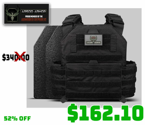 AR500 Armor Testudo Carrier & Curved Plates Deal