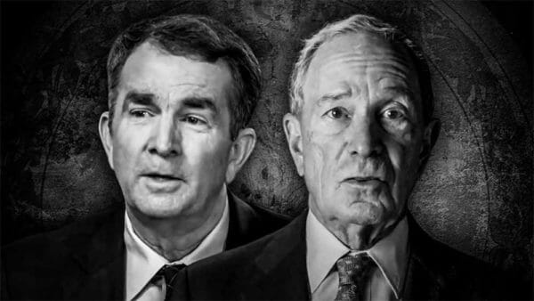 Ralph Northam Governor of Virginia and Michael Bloomberg