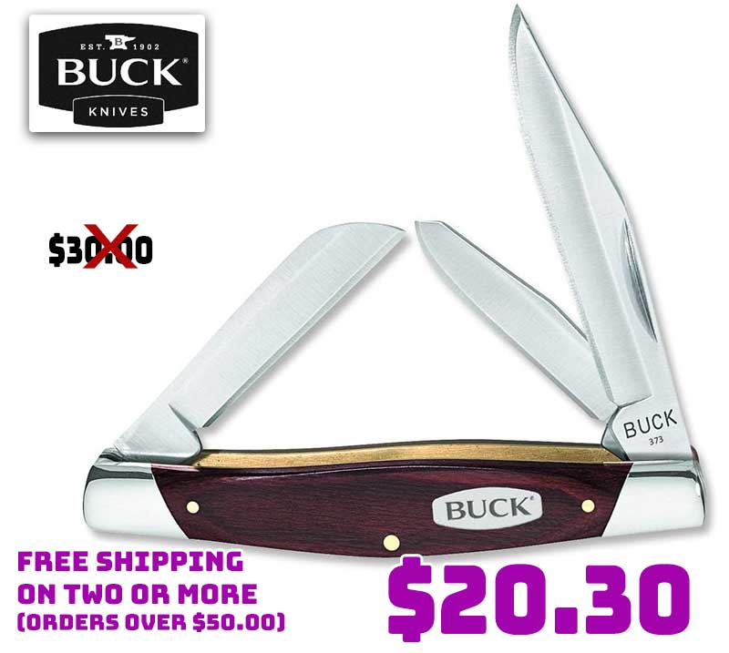 Buck Knives Trio Folding Pocket Knife Deal