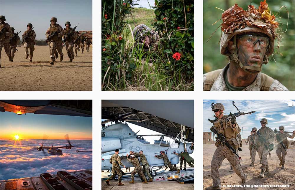 U.S. Marines, IMG @marines instagram