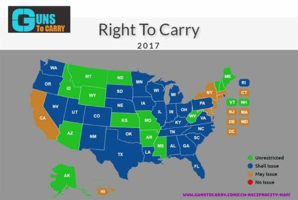 2017 Right To Carry Map IMG gunstocarrydotcom