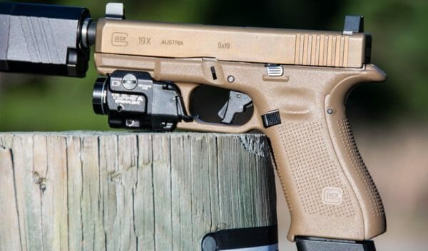 Glock 19x Upgraded close up