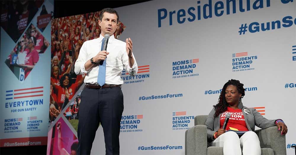 Pete Buttigieg for Gun Control img peteforamericadotcom