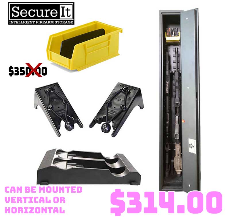 SecureIt Gun Safe's Fast Box Model 47 Vertical Bundle Deal