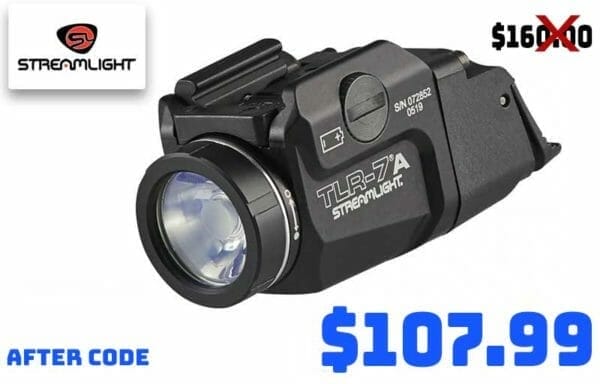 Streamlight TLR-7A 500 Lumen Weapon Light Deal july2020