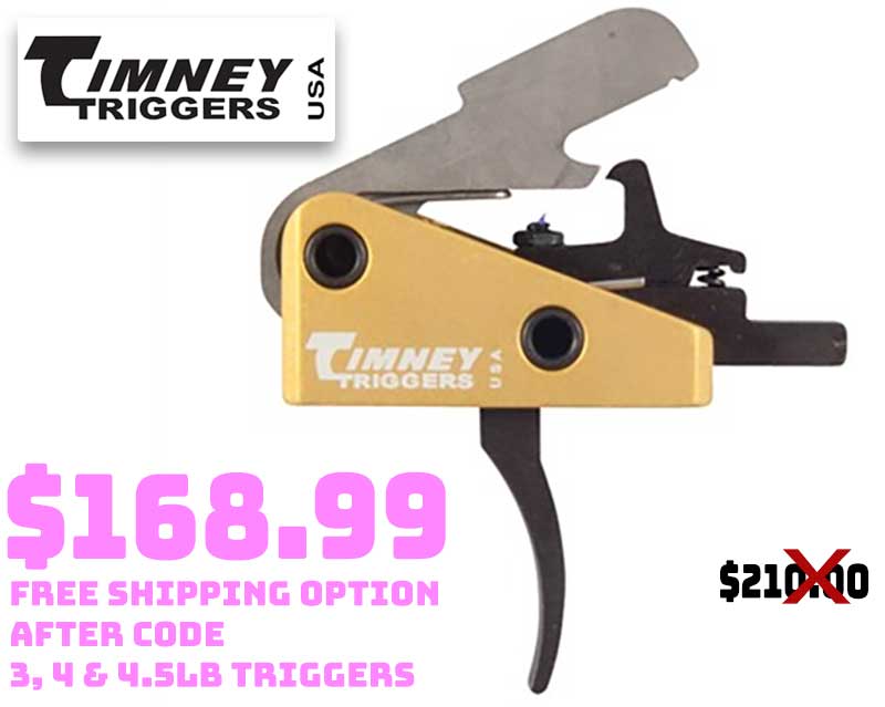 Timney AR15 Drop-In Solid Shoe Triggers Deal