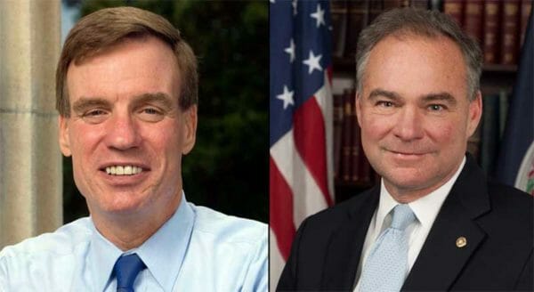 Mark Warner and Tim Kaine