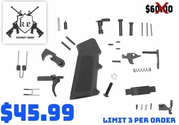 KE Arms GI Complete AR-15 Lower Parts Kit Deal