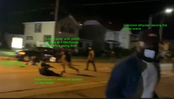 There is a very clear still of the three attackers in one