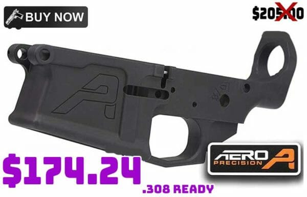 Aero Precision Stripped AR-308 Lower Receiver oct2021