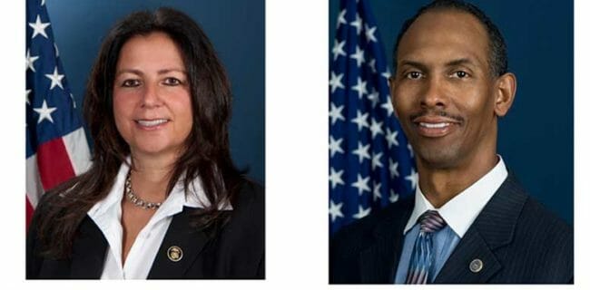 ATF Leadership 2020 Acting Director Regina Lombardo & Associate Deputy Director Marvin Richardson