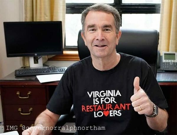 Governor Ralph Northam img @governorralphnortham IG